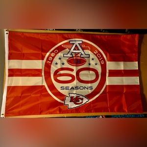 Kansas City chiefs 60th anniversary banner